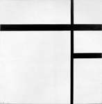 Piet Mondrian, Composition N. 2 with Black Lines, 1930