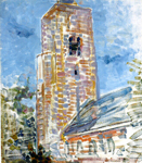 Piet Mondrian, Church at Oostkapelle, 1909