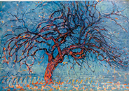 Piet Mondrian, The Red Tree (Evening), 1908-10