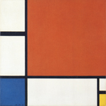 Piet Mondrian, Composition with Red, Blue, Yellow, 1930