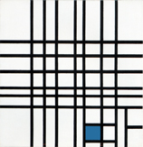 Piet Mondrian, Composition  N.12 with Blue, 1937-42