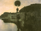 Isolated Tree on the Gein Late Evening, 1908