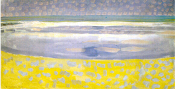 Piet Mondrian, Sea at Sunset, 1909